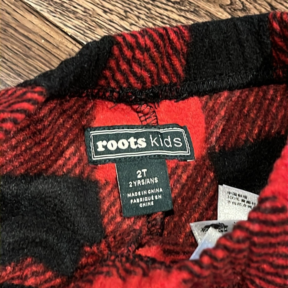 BABY ROOTS 2T Fleece Pajama Pants - Picture 3 of 3